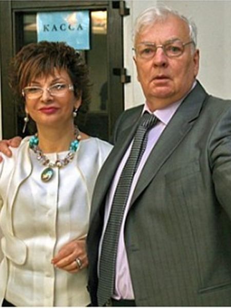 Михайло Державін з дружиною