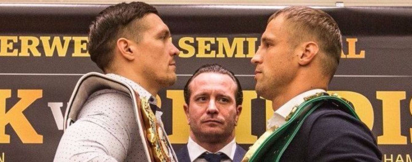 Стали известны гонорары Усика и Бриедиса за полуфинальный бой WBSS