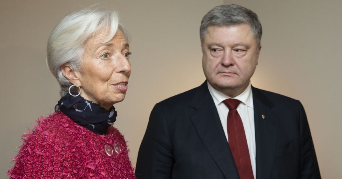 Порошенко за закрытыми дверями обсудил с Лагард вопросы относительно транша кредита МВФ