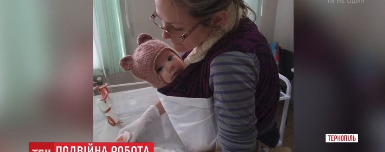 Ветеринар, яка оперує з 4-місячною донькою "на руках", вразила Мережу