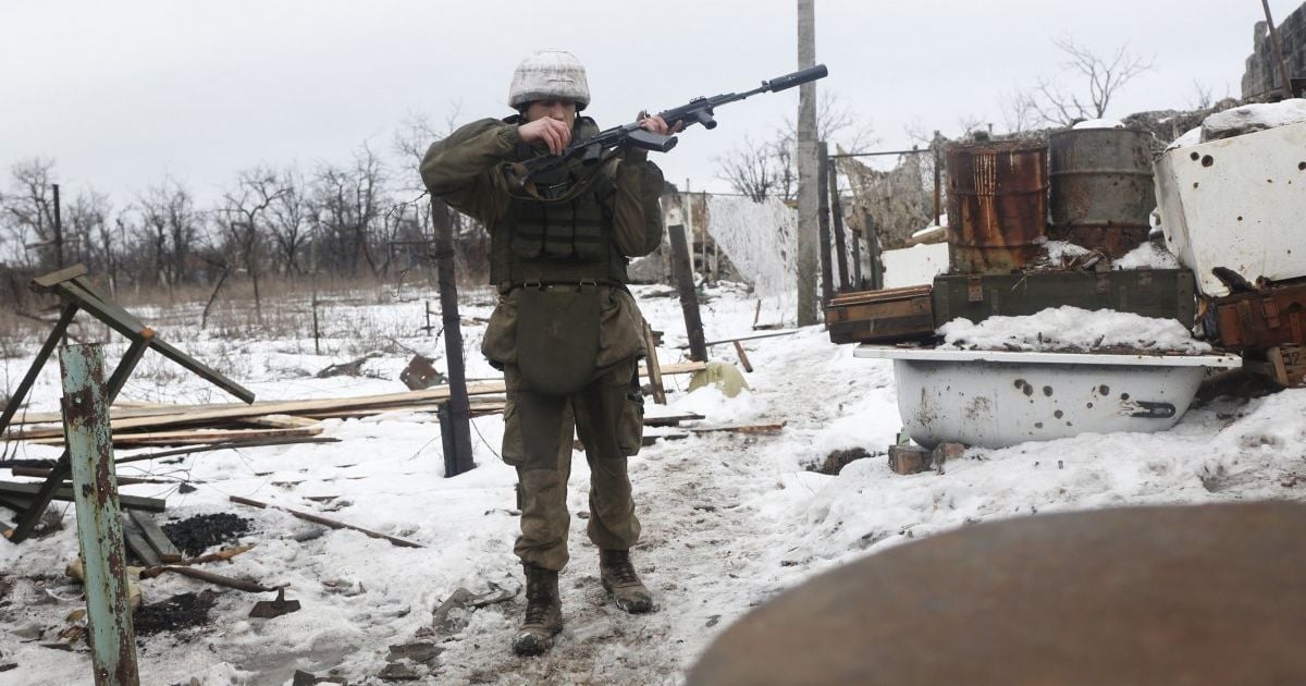 Боевики посреди ночи обстреляли позиции украинской армии. Хроника АТО