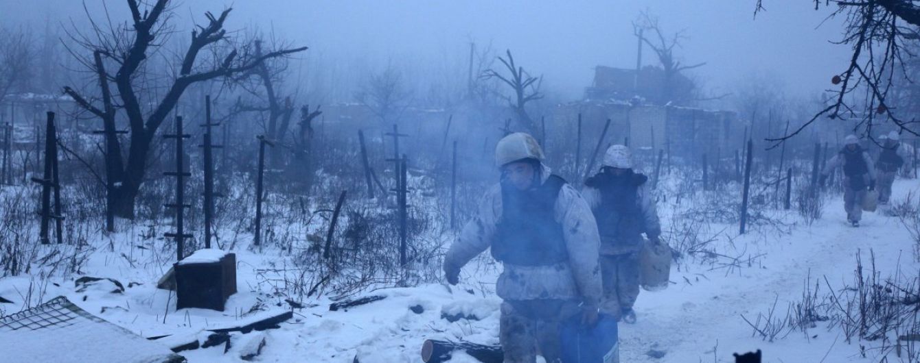 На занесенном снегом Донбассе боевики осуществили один обстрел. Хроника АТО