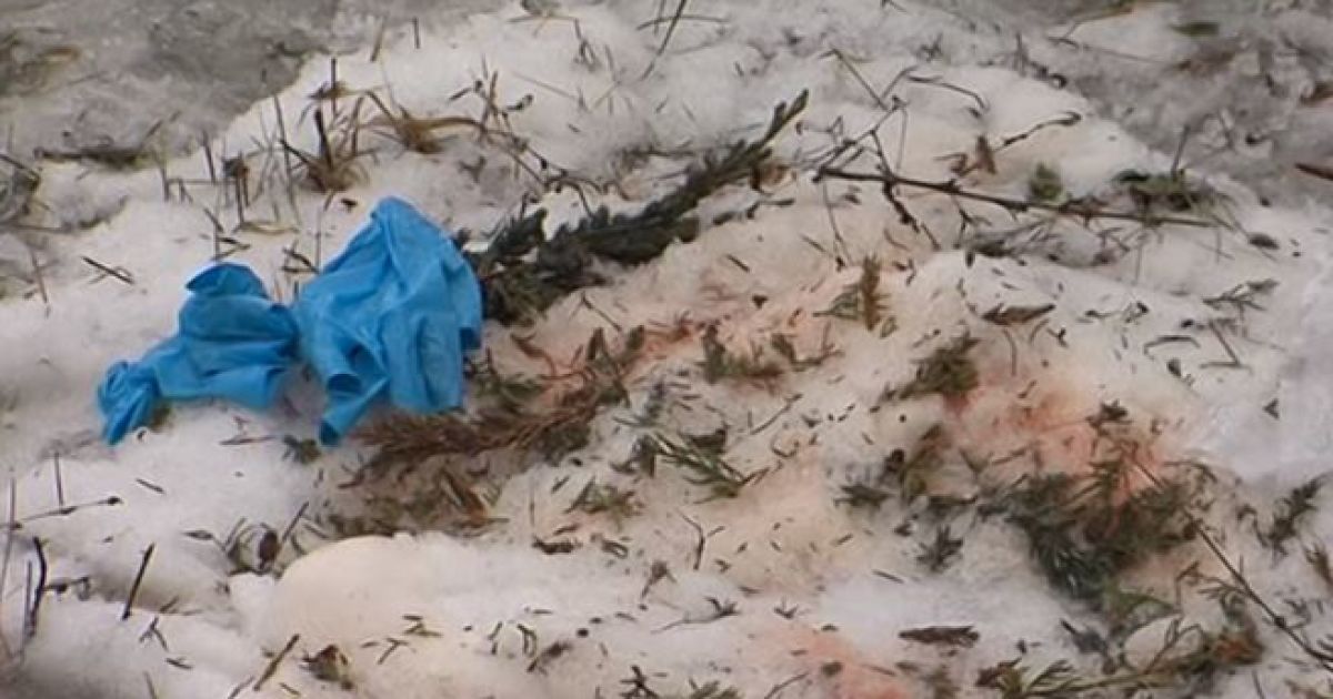 На месте падения вертолета в Кременчуге нашли голову одного из членов экипажа