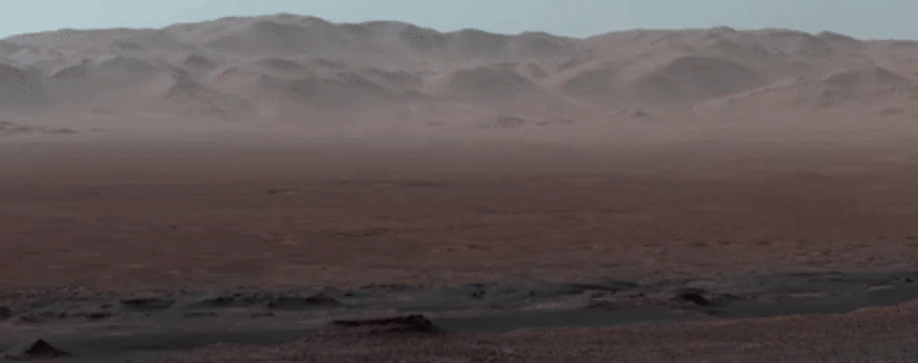 NASA показало унікальне відео панорами Марсу