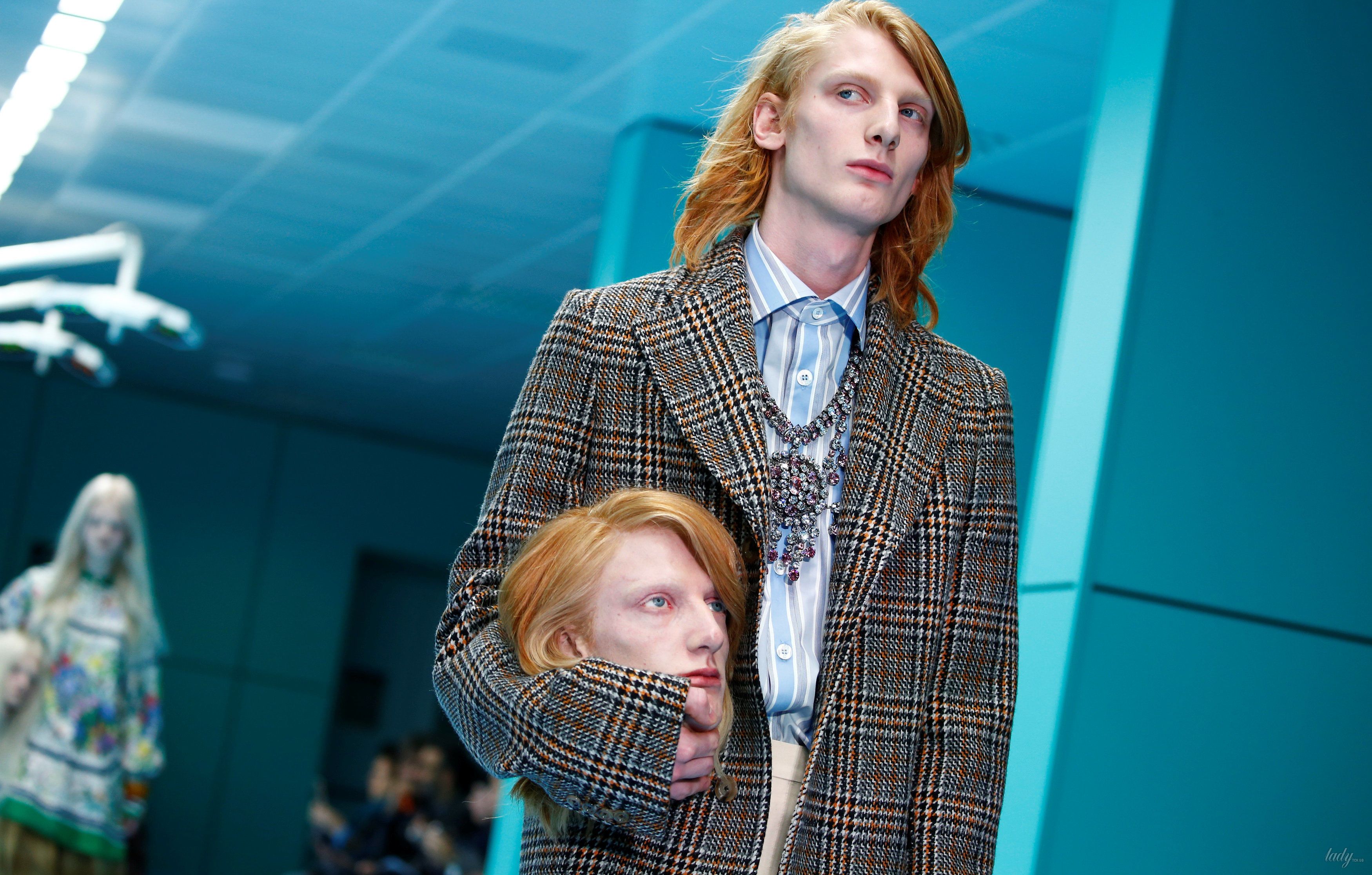 Показ коллекции бренда Gucci в Милане_22