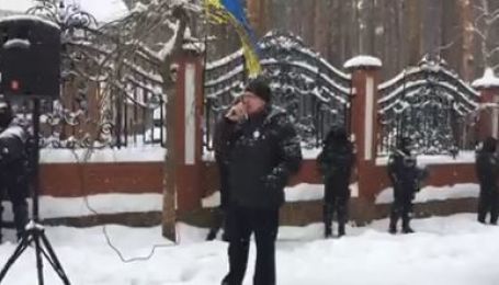 Соратники Саакашвили устроили автомобильный пробег к дому генпрокурора