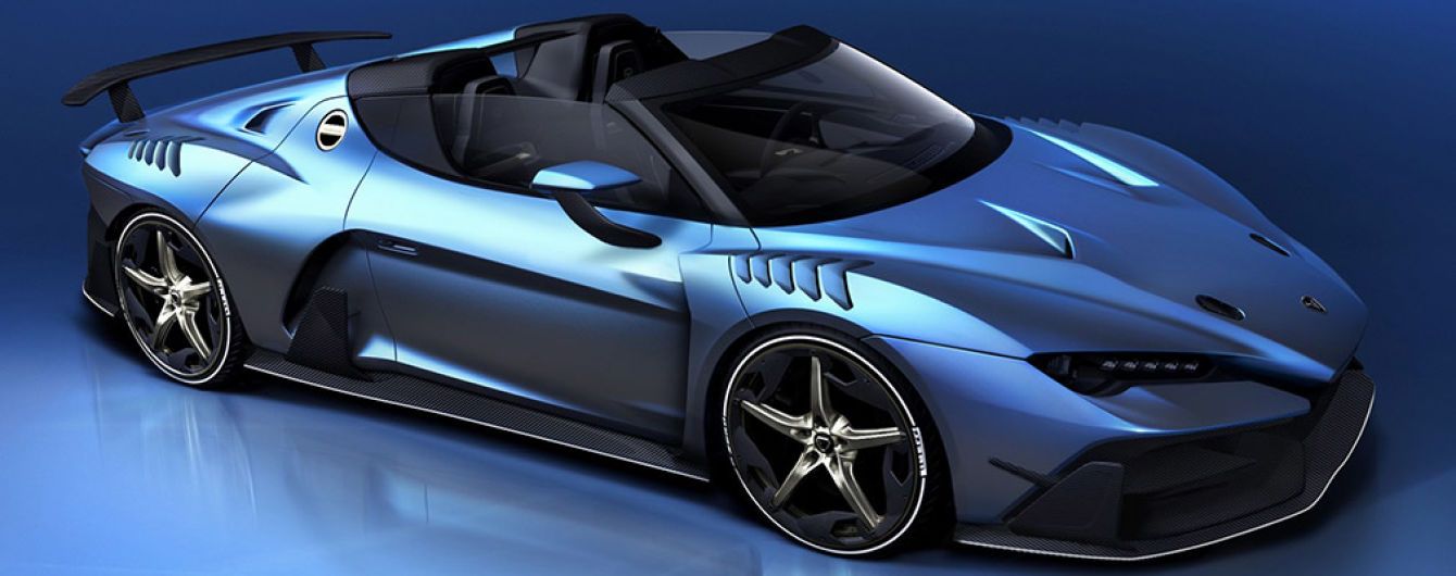 Суперкар от Italdesign лишился крыши