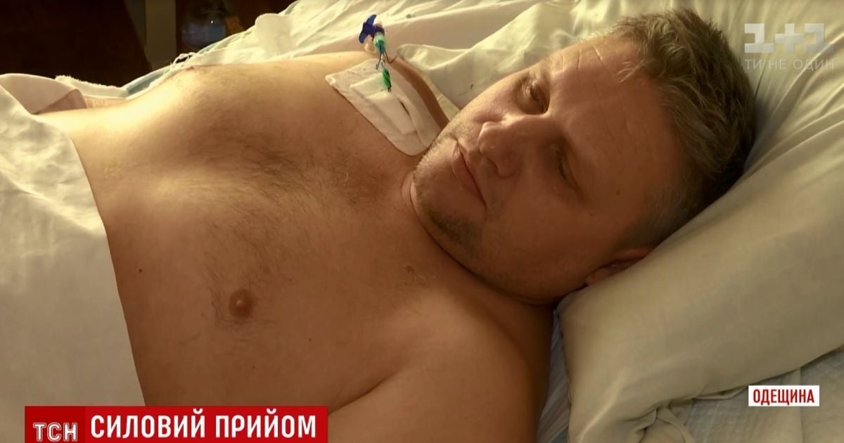 На Одещині копи по-звірячому побили чоловіка, котрому тепер загрожує тюрма за погрози правоохоронцям