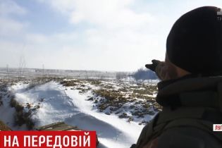 Морозы остановили обстрелы на Светлодарской дуге