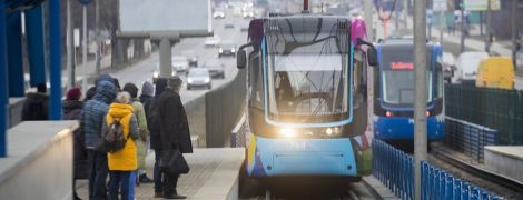 В столице на выходные произойдут изменения в работе скоростного трамвая