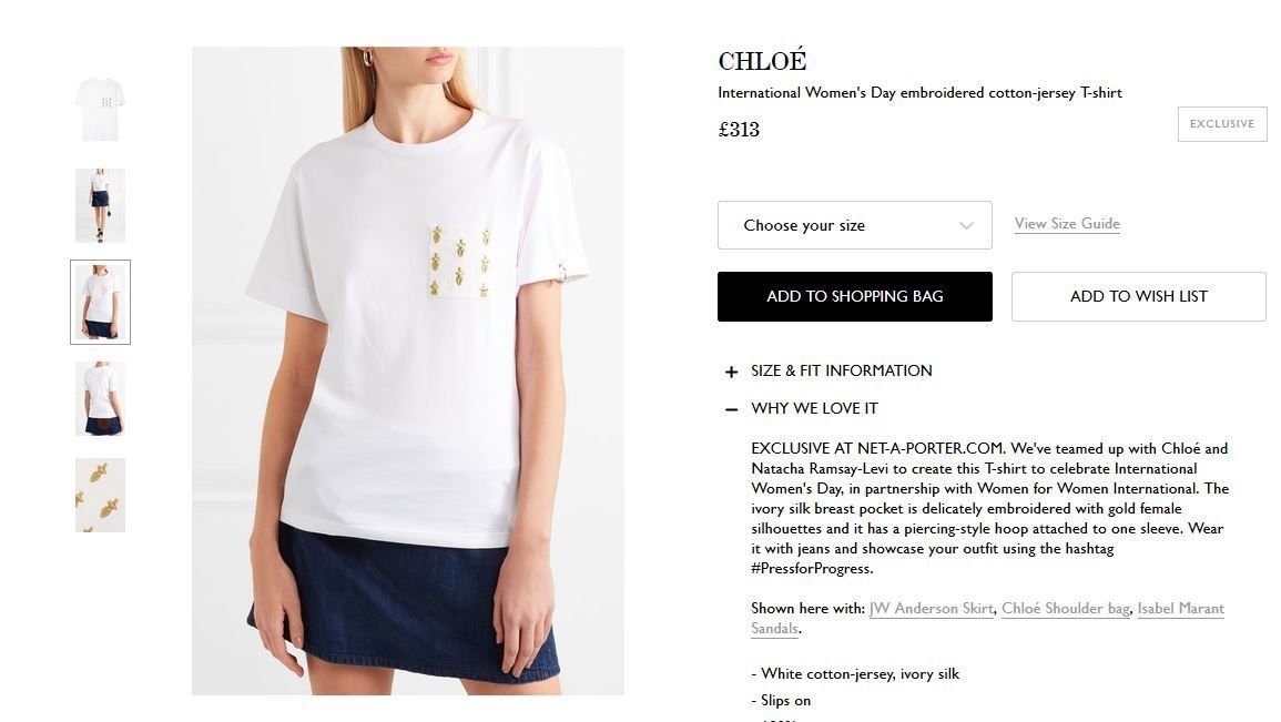 Футболка от Chloé