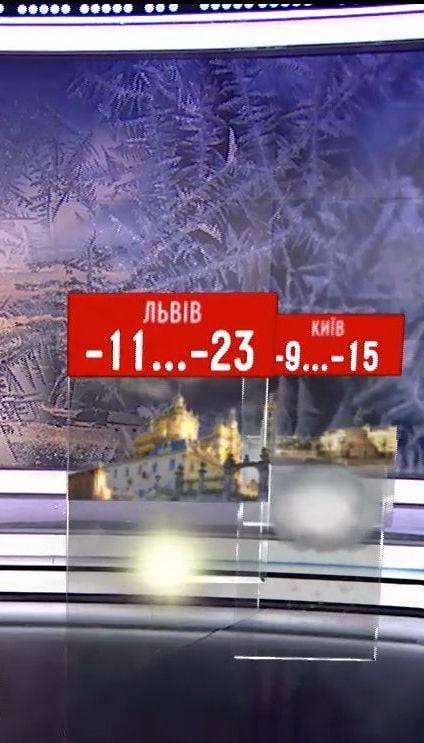 На смену снегопадам в Украину придут морозы