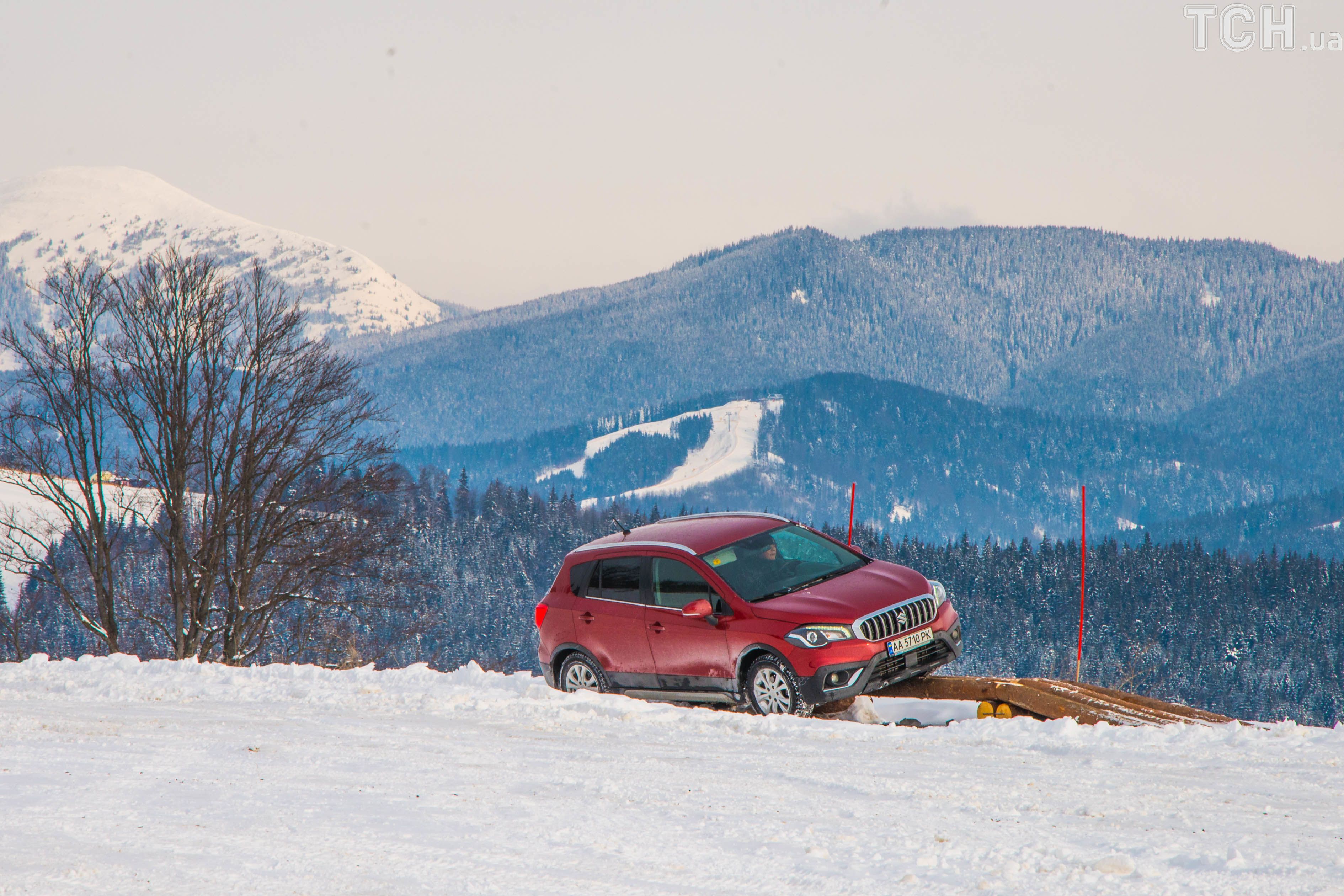 SUV, полный привод, Suzuki SX4