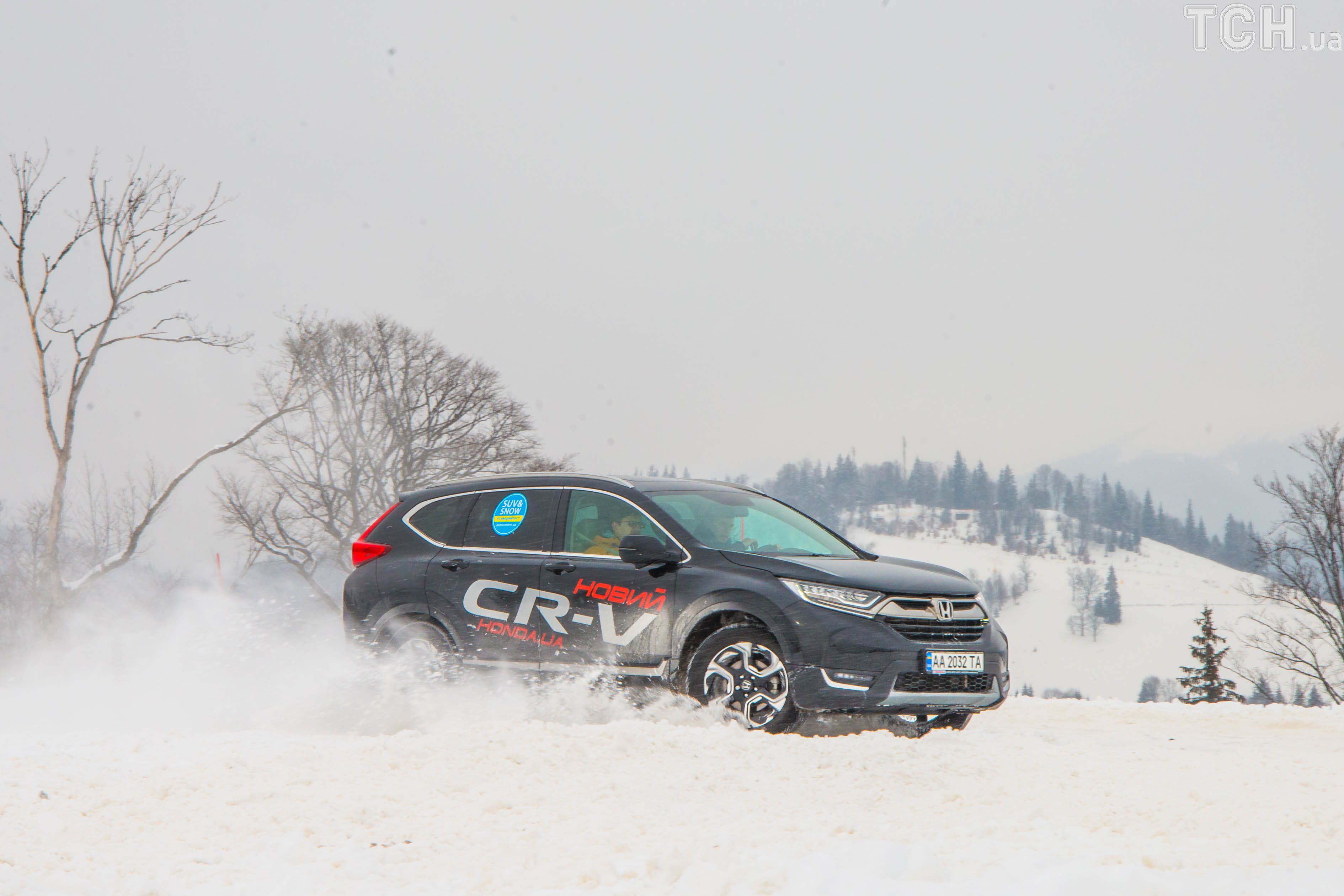 SUV, полный привод, Honda CR-V