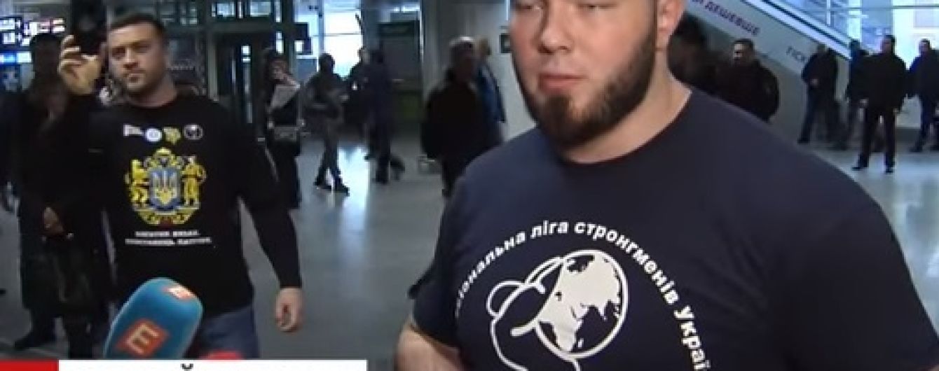 Украинец выиграл мировой чемпионат силачей, который организует Шварценеггер