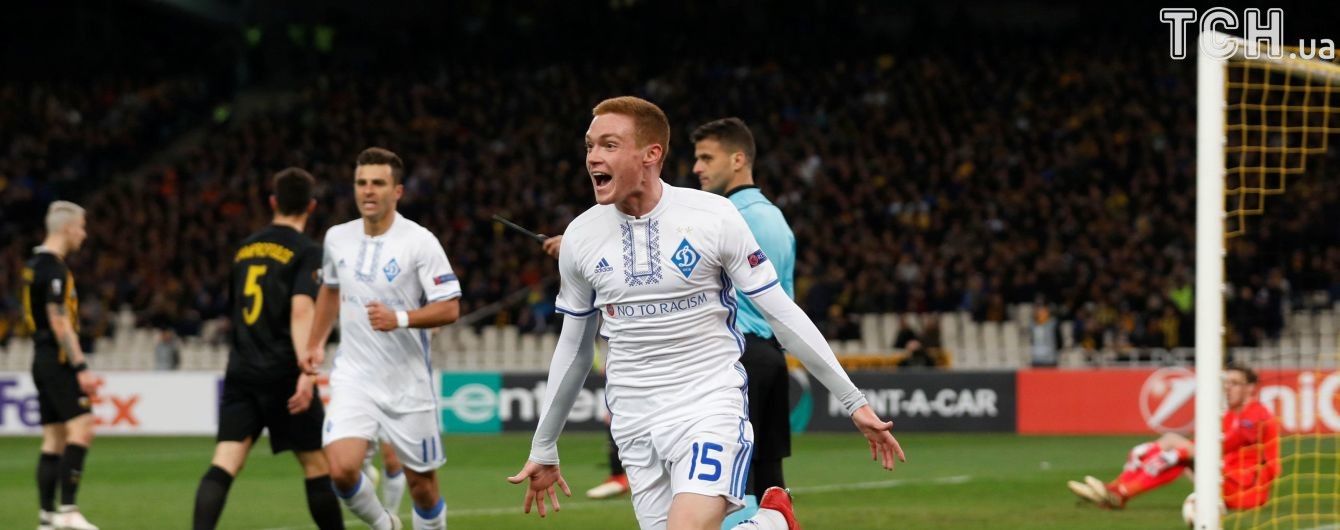 Цыганков претендует на звание игрока недели в Лиге Европы