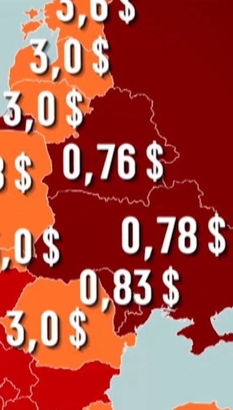 Мінімальна погодинна оплата праці в Україні менша, ніж у бідних державах Африки