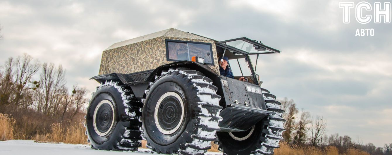 В Турции представили украинский супервездеход Sherp