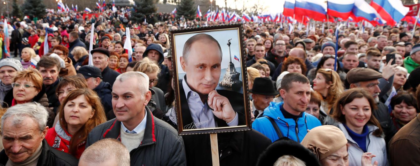 Путин назвал “референдум” в Крыму “настоящей демократией”