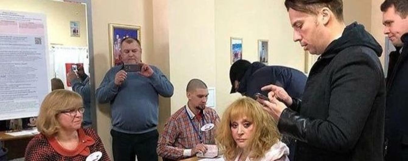 Як зірки голосували за президента РФ: сумна Пугачова та шоу на дільниці від Кіркорова