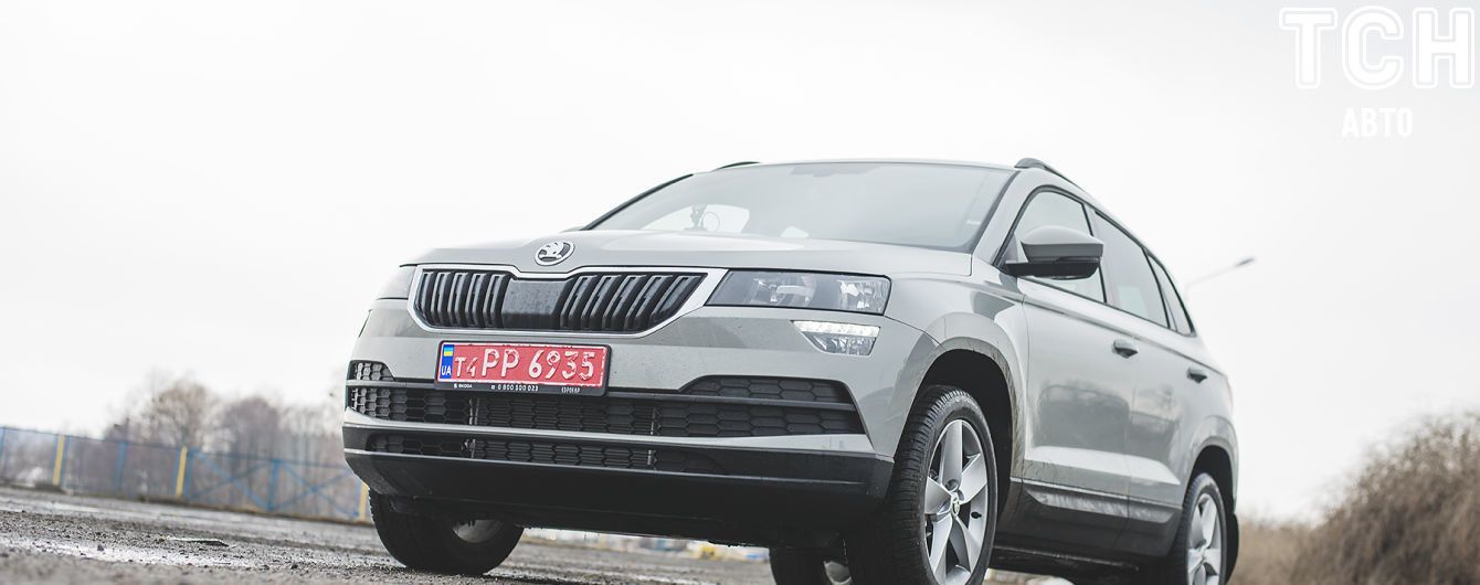 Новый кроссовер Skoda Karoq испытали украинскими дорогами