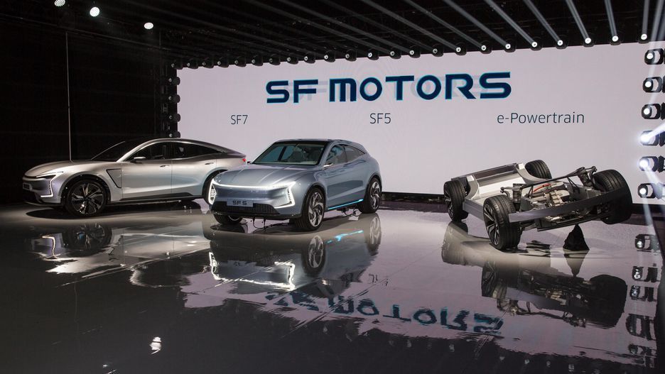 электрокроссовер SF Motors SF5 и SF7_1