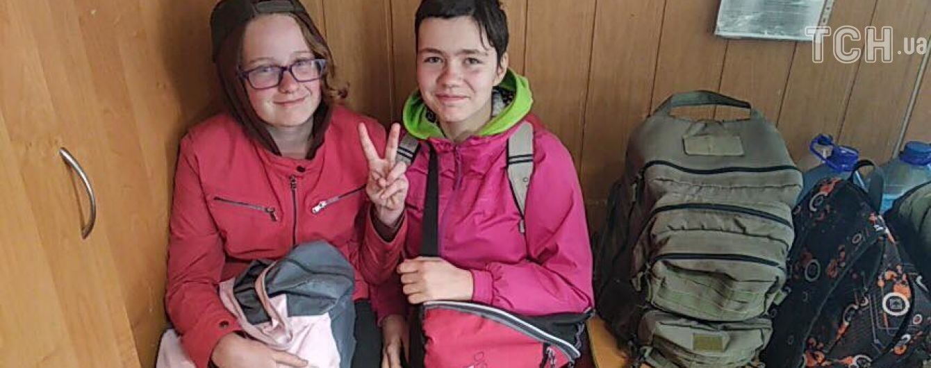 Девочек, которых разыскивали три дня, нашли на трассе под Киевом