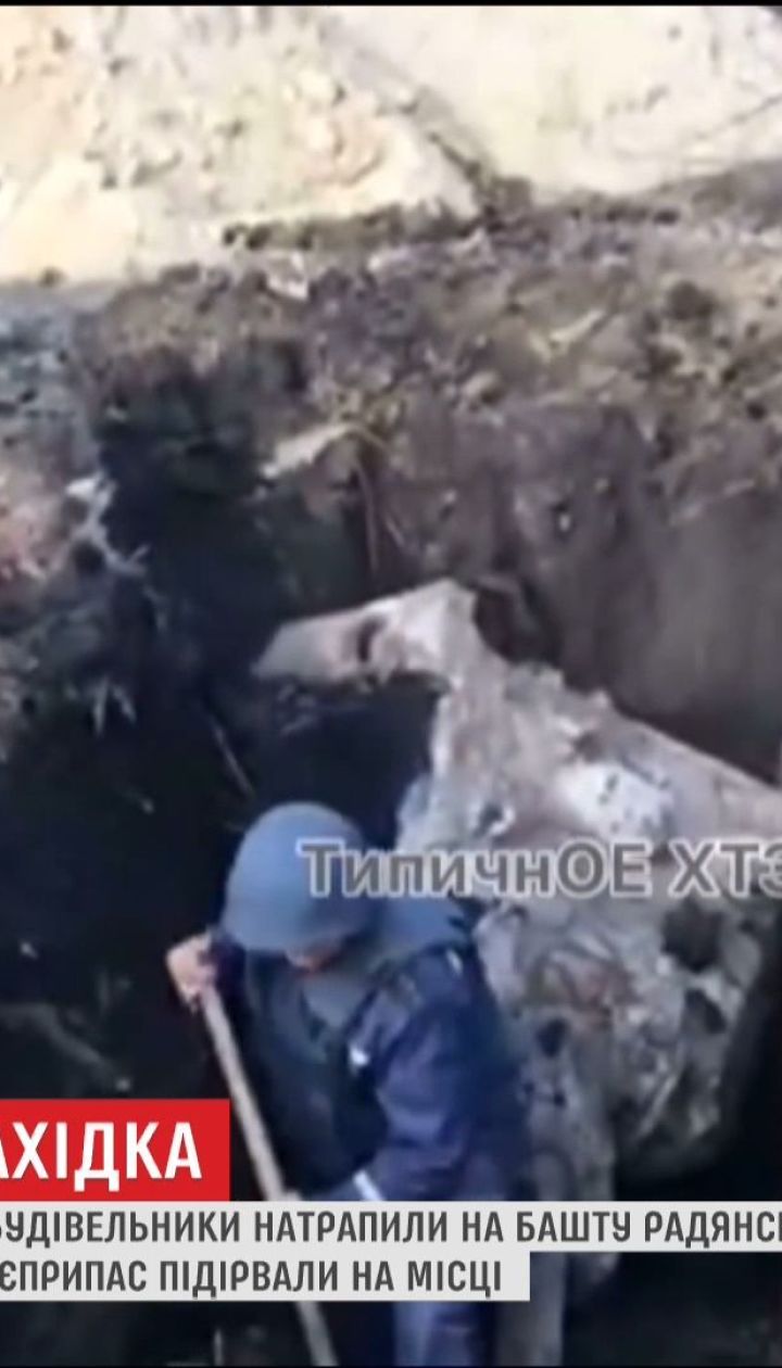 У Харкові знайшли башту танка зі снарядом у стволі