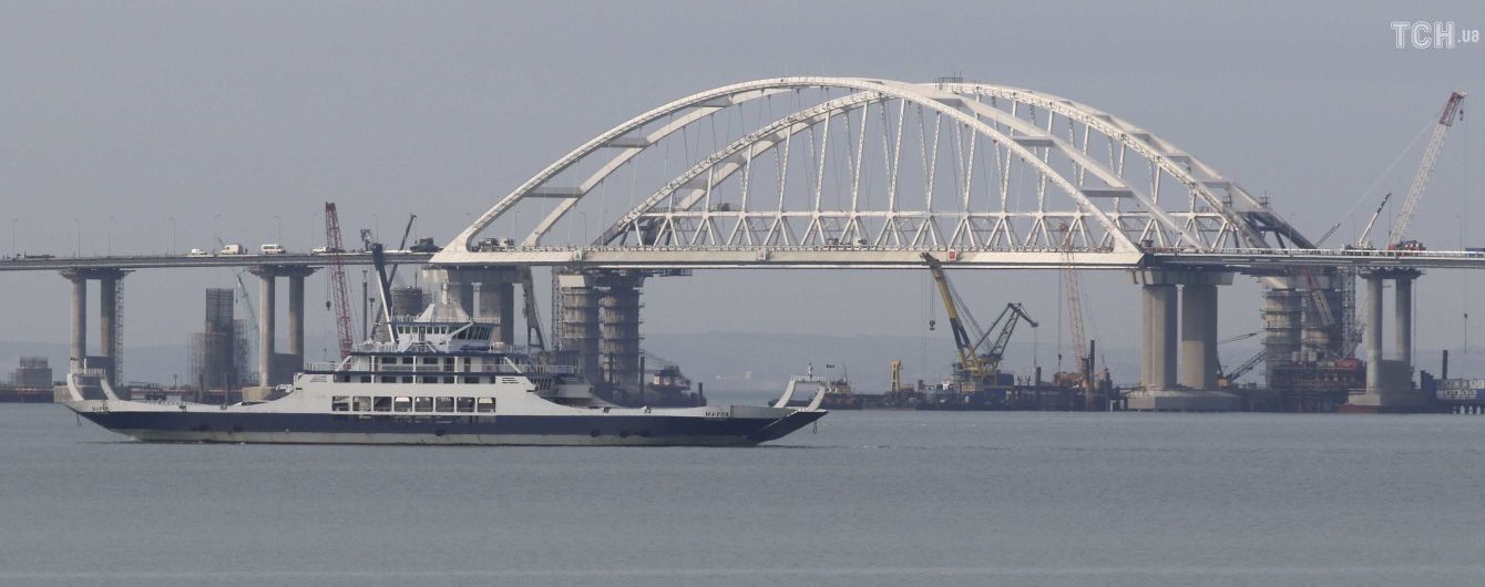 ЄС запровадив санкції проти шести компаній, які будували Кримський міст