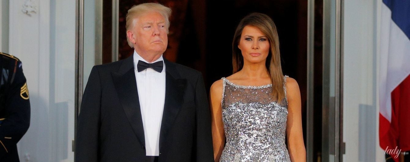 Вновь впечатлила: Мелания Трамп в роскошном платье блистала на торжественном ужине в Белом доме