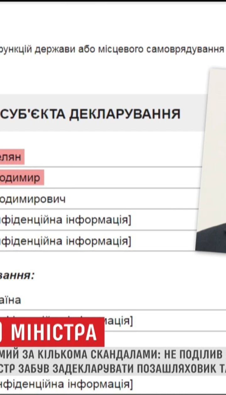 Бесплатные роды жены Омеляна в США заставили украинцев внимательнее присмотреться к его декларации