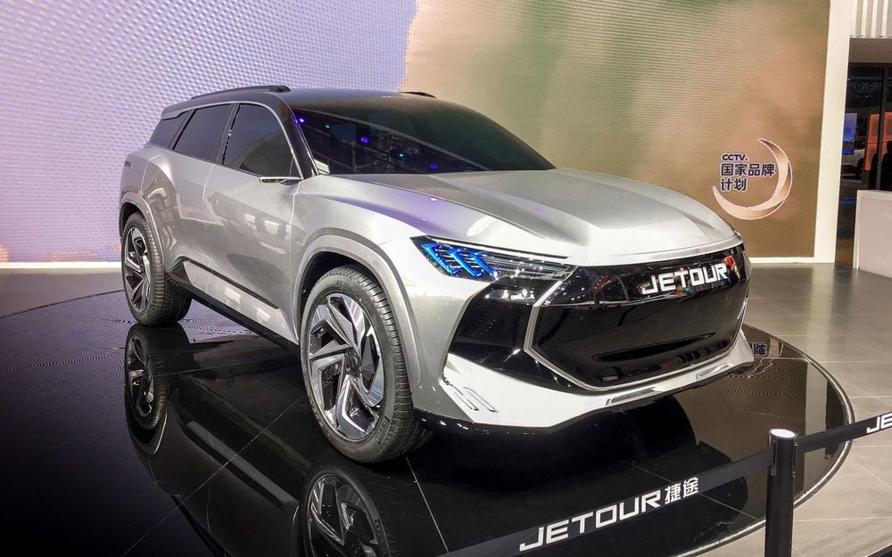 Jetour X, концепт-кар, автосалон, Пекин