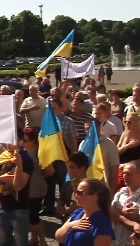 Жители восьми сел Закарпатья требовали создать объединенную территориальную общину