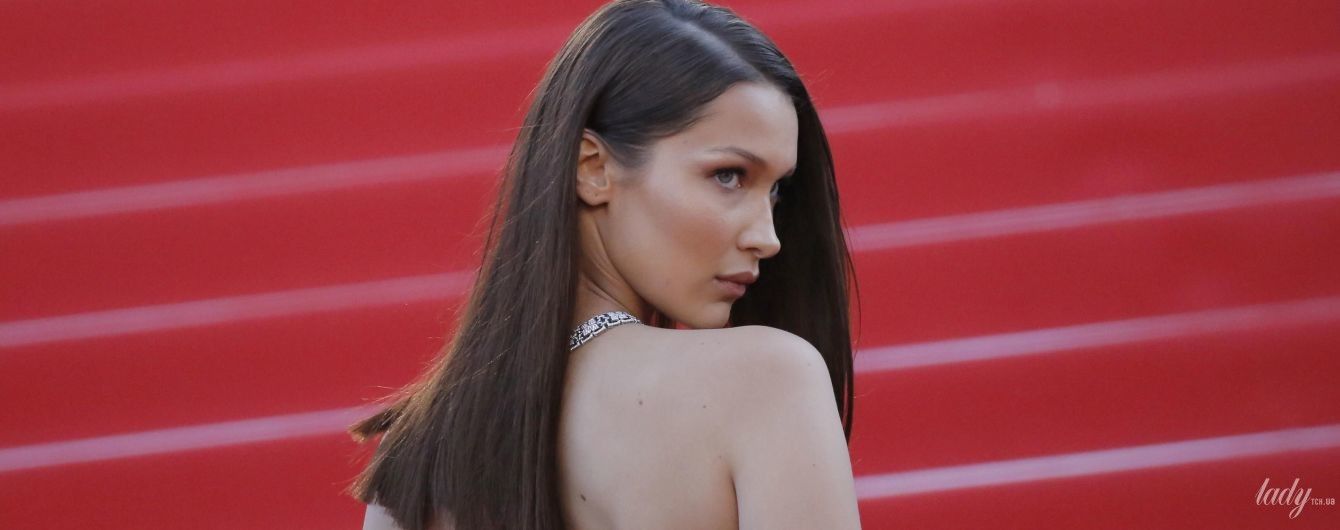В красивом платье от Dior: Белла Хадид на красной дорожке в Каннах