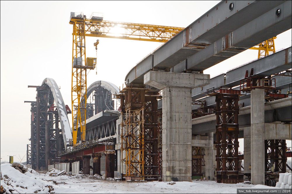 мост на Троещину