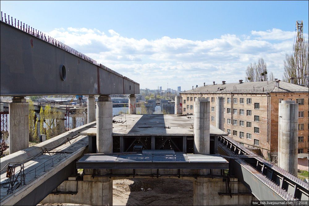 мост на Троещину