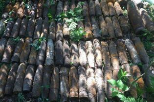 На столичному Святошині знайшли понад сто артилерійських снарядів часів Другої світової