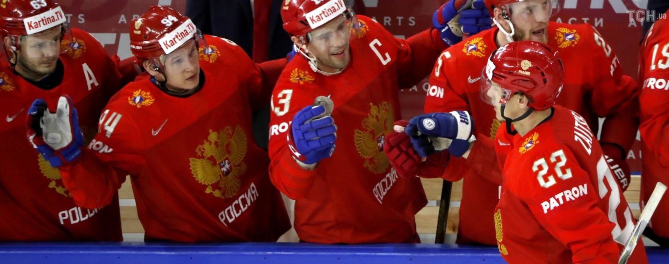 Російська збірна з хокею на чемпіонаті світу замовила горілку та ікру на 355 тисяч євро