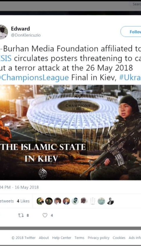 СБУ и киберполиция предупреждают о возможных атаках от "ИГИЛ" и со стороны России
