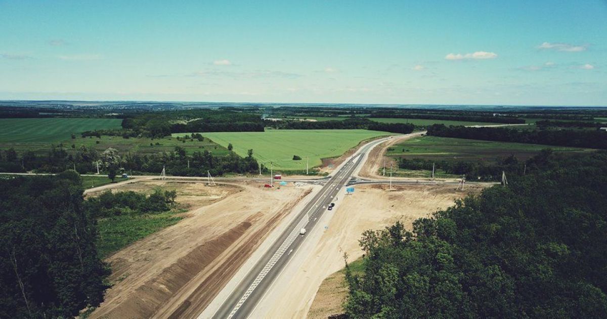 В Украине впервые за 5 лет построили новую дорогу