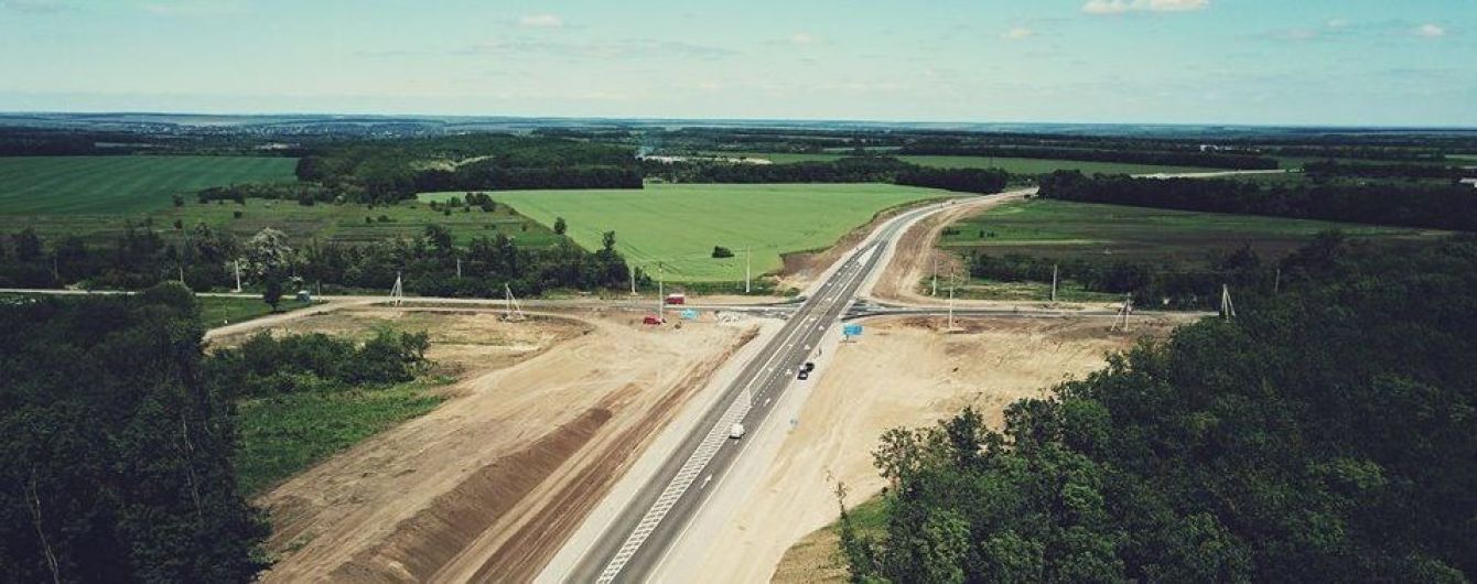 В Украине впервые за 5 лет построили новую дорогу