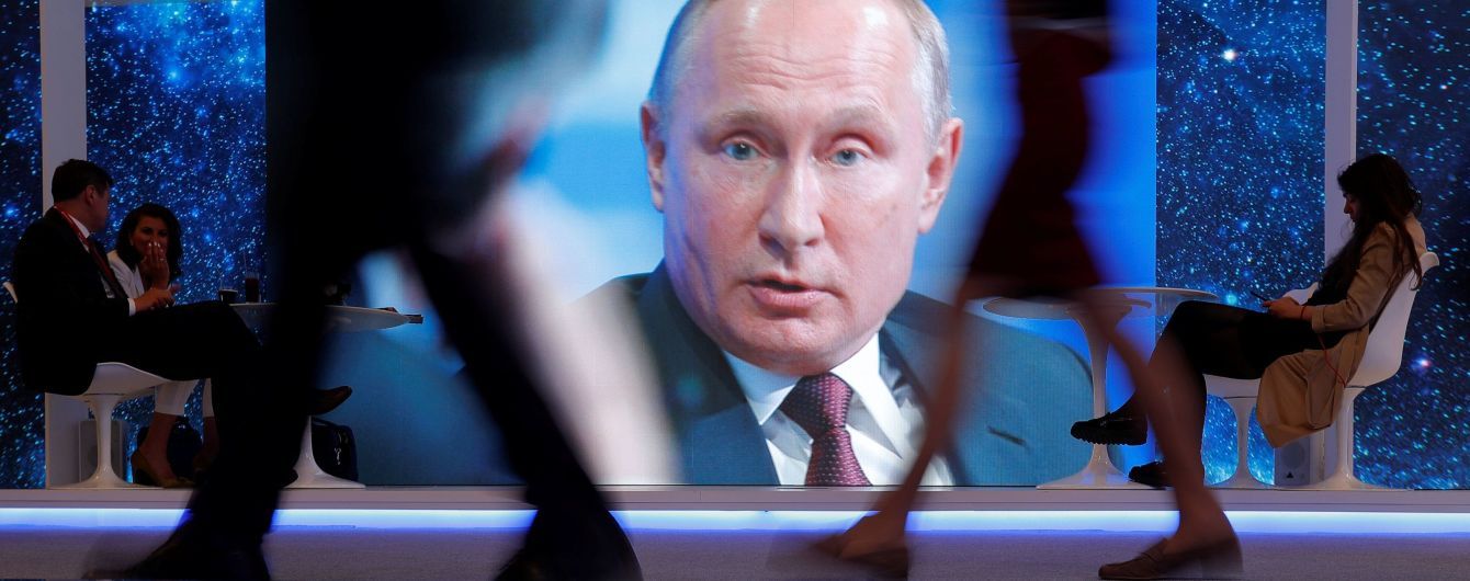 Вместо ответа на вопрос об МН17 Путин вспомнил "сбитый Украиной" Ту-154