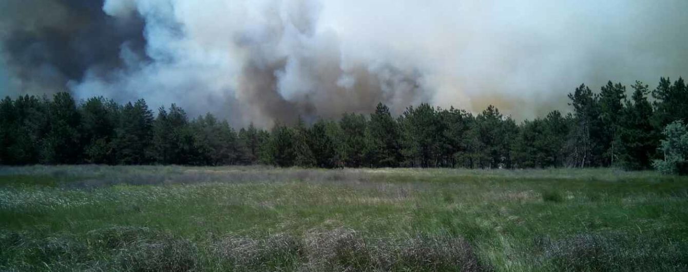 У Росії горить військовий полігон біля Воронежа
