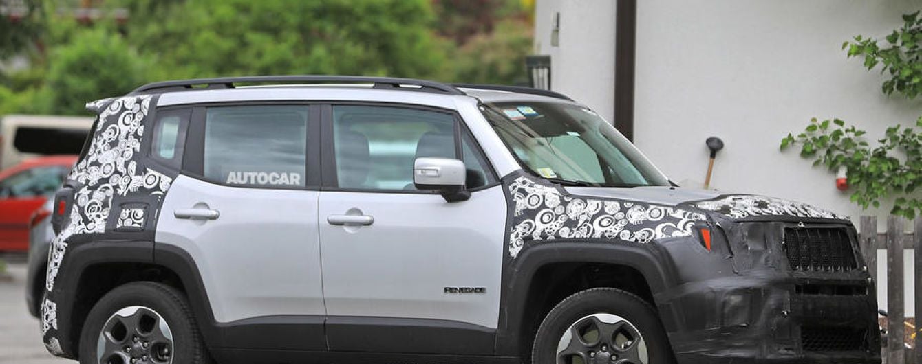 Jeep Renegade получит новые двигатели