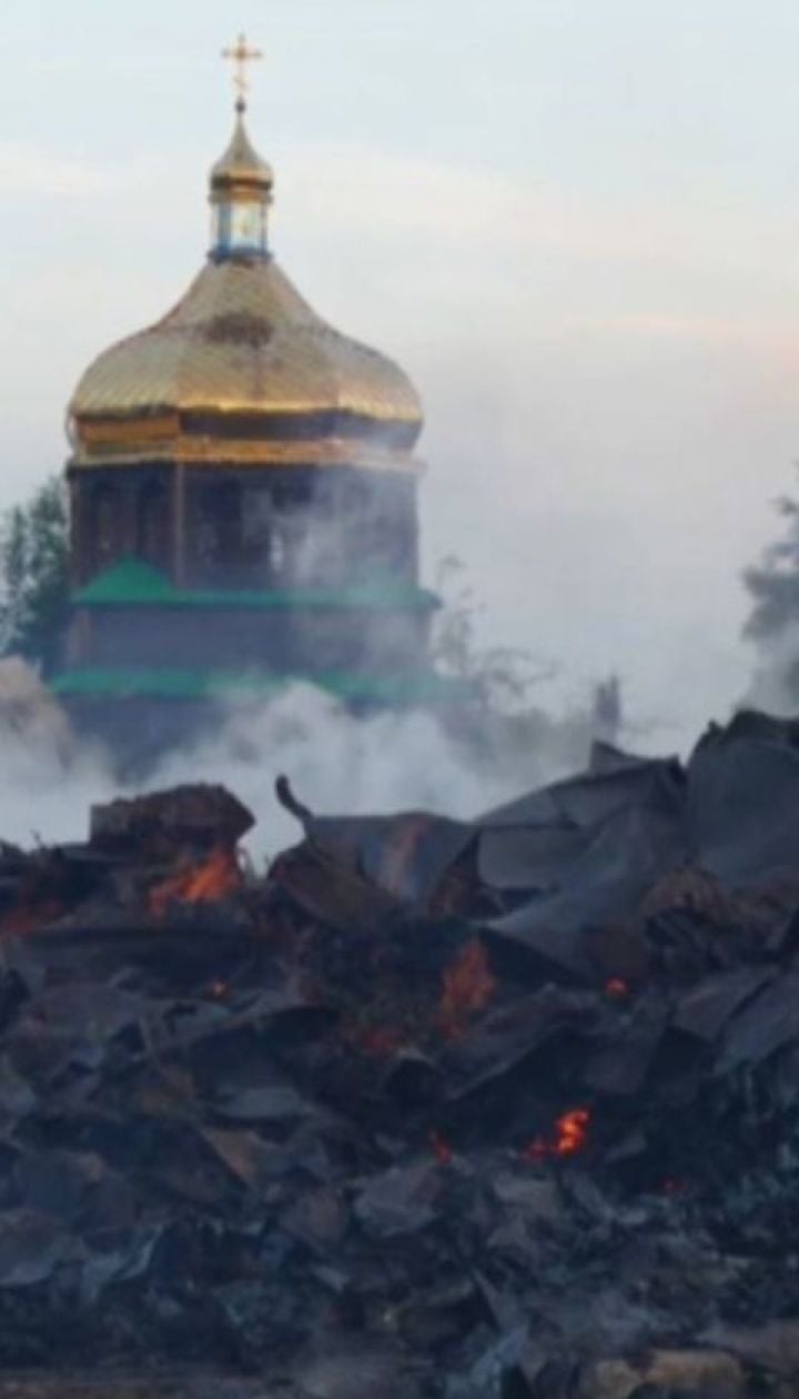 На Прикарпатті згорів найбільший дерев'яний храм Західної України