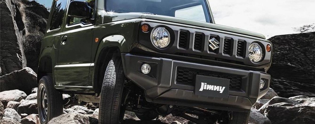 Suzuki Jimny порадует поклонников новыми фишками и яркими цветами