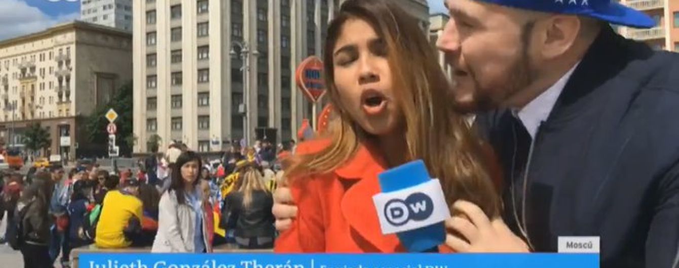 Корреспондент DW подверглась сексуальному домогательству во время освещения ЧМ-2018 в России