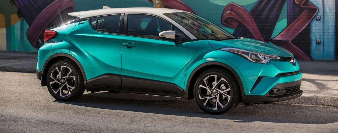 Toyota C-HR обретет новые оттенки и комплектации