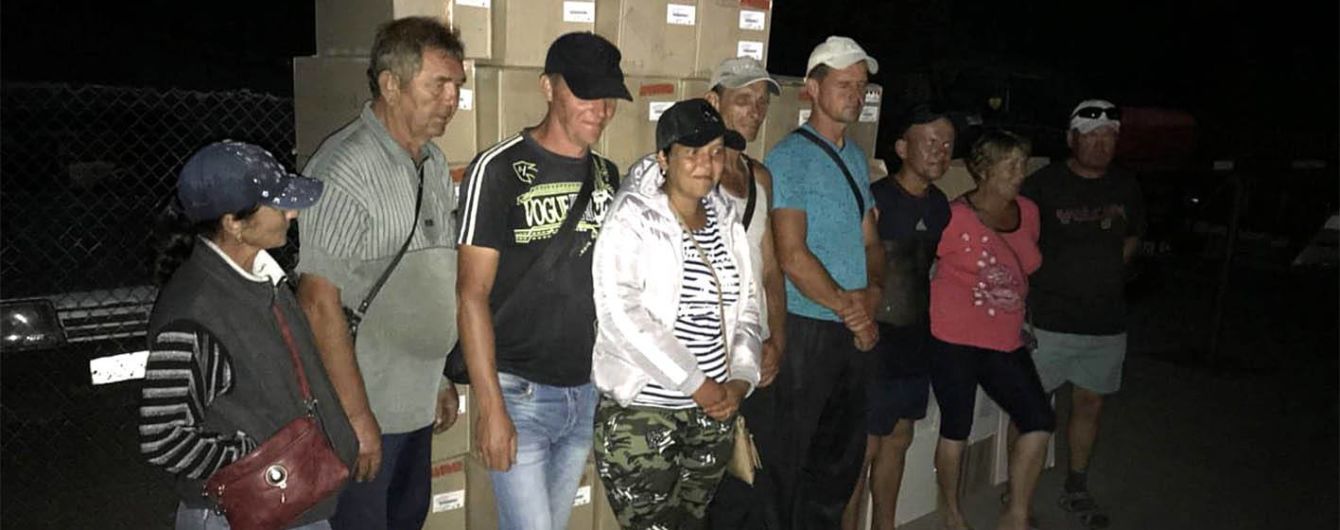 До окупованих територій намагались незаконно вивезти товарів на мільйонні суми
