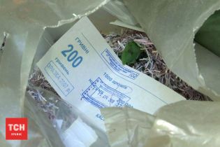 У лісопосадці під Дніпром знайшли мішки з порізаними гривнями